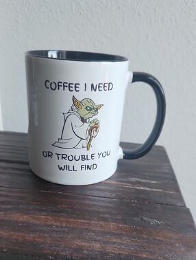 Star Wars Yoda Coffee Mug - NWOT